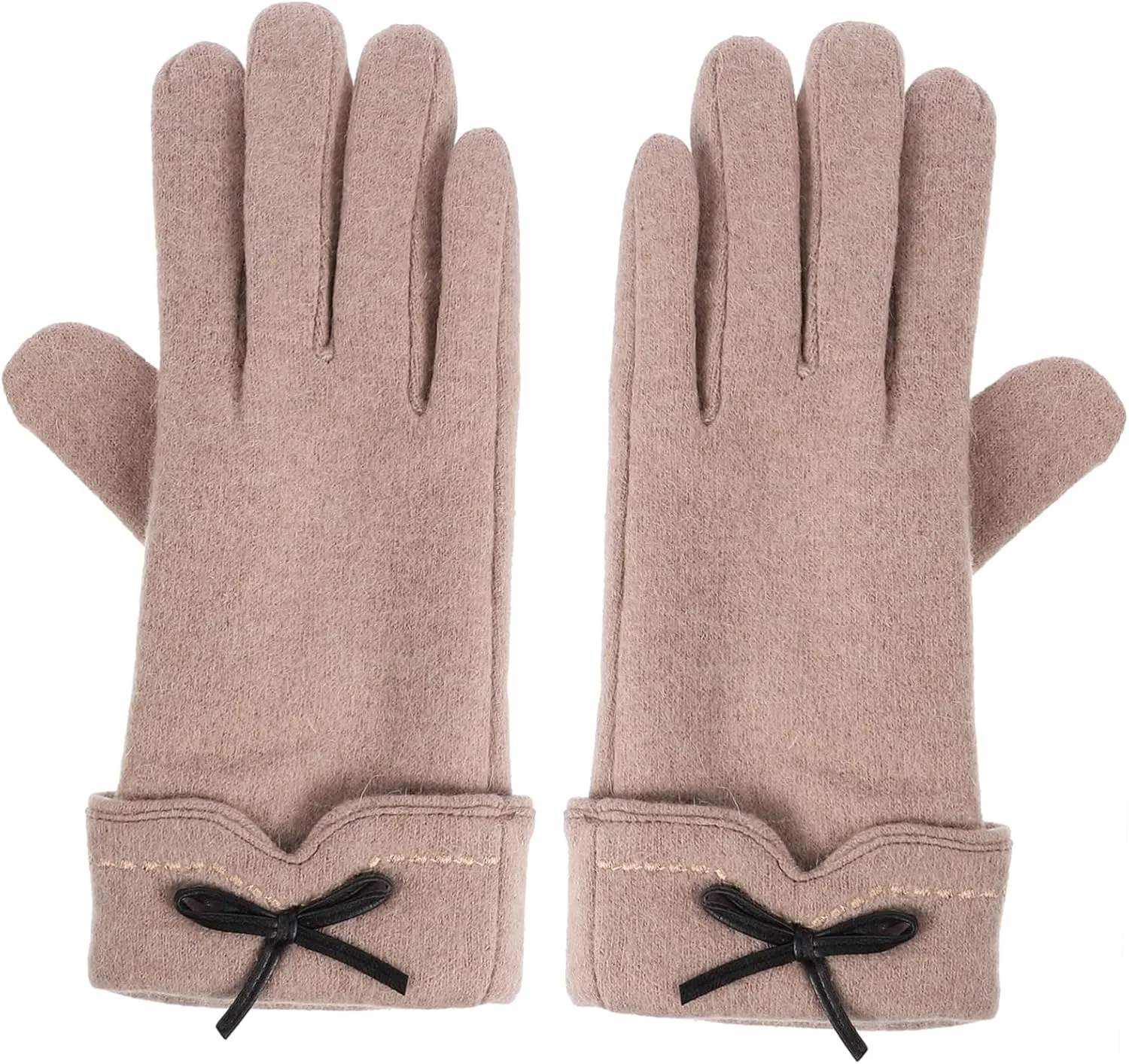 SAFIGLE Thickened Winter Gloves for Women Touchscreen Cycling Gloves Anti-slip