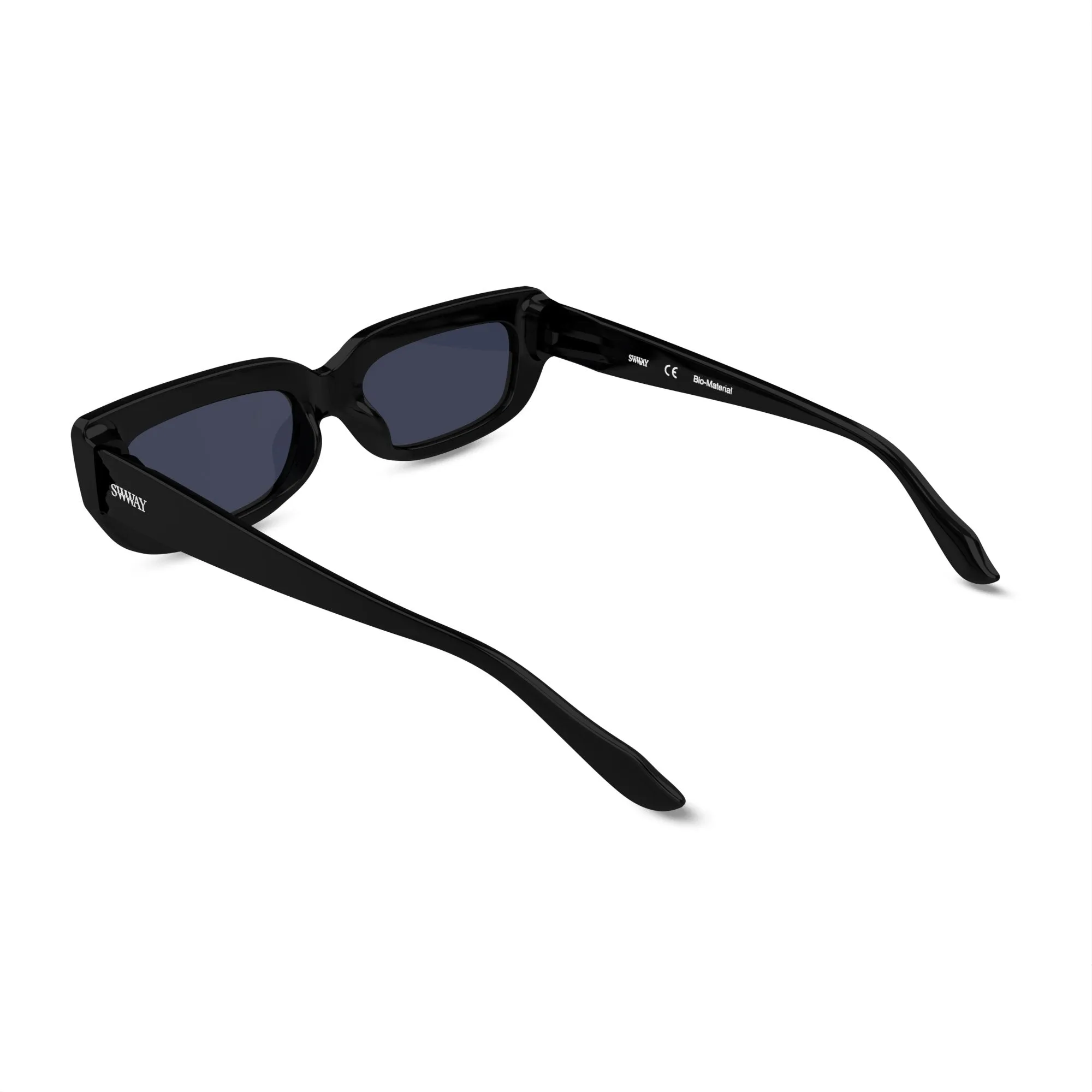 San Fran Slim Sunglasses in Black