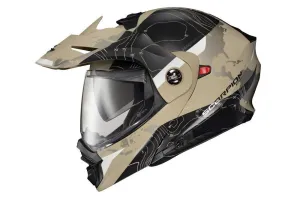 Scorpion Exo EXO-AT960 Modular Helmet Topographic Sand/Black