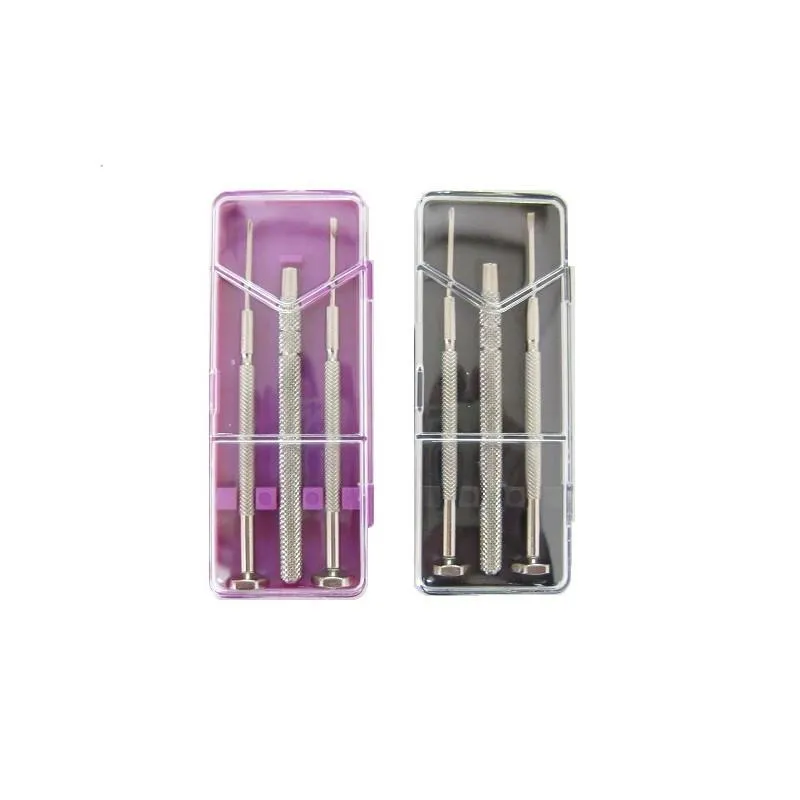 Screwdriver For Eyeglasses 3Pcs Set With Case