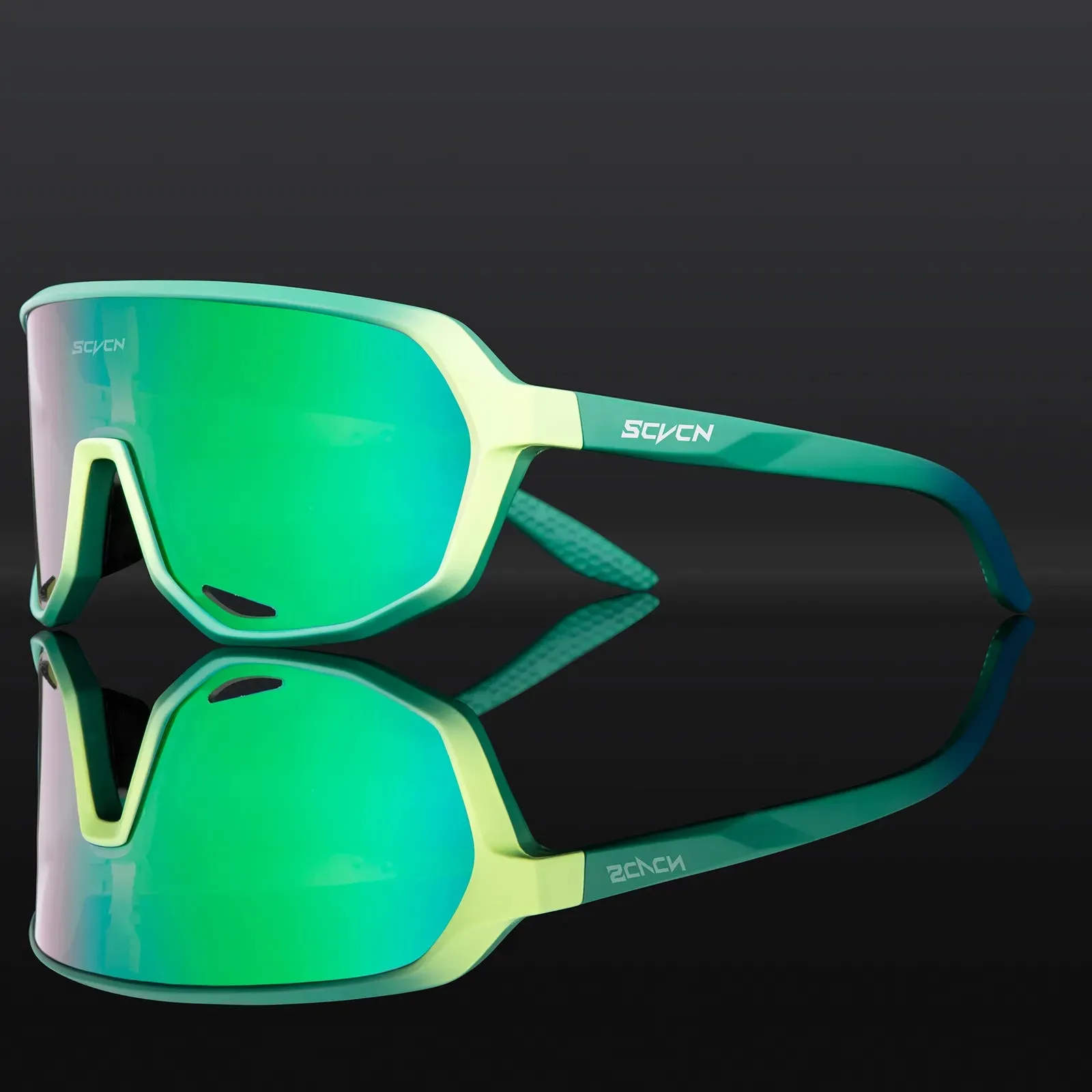 SCVCN Cycling Glasses Photochromic Sunglasses for Men MTB Bike Road Bicycle Eyewear Cycle Goggles Sports UV400 Hunting Driving