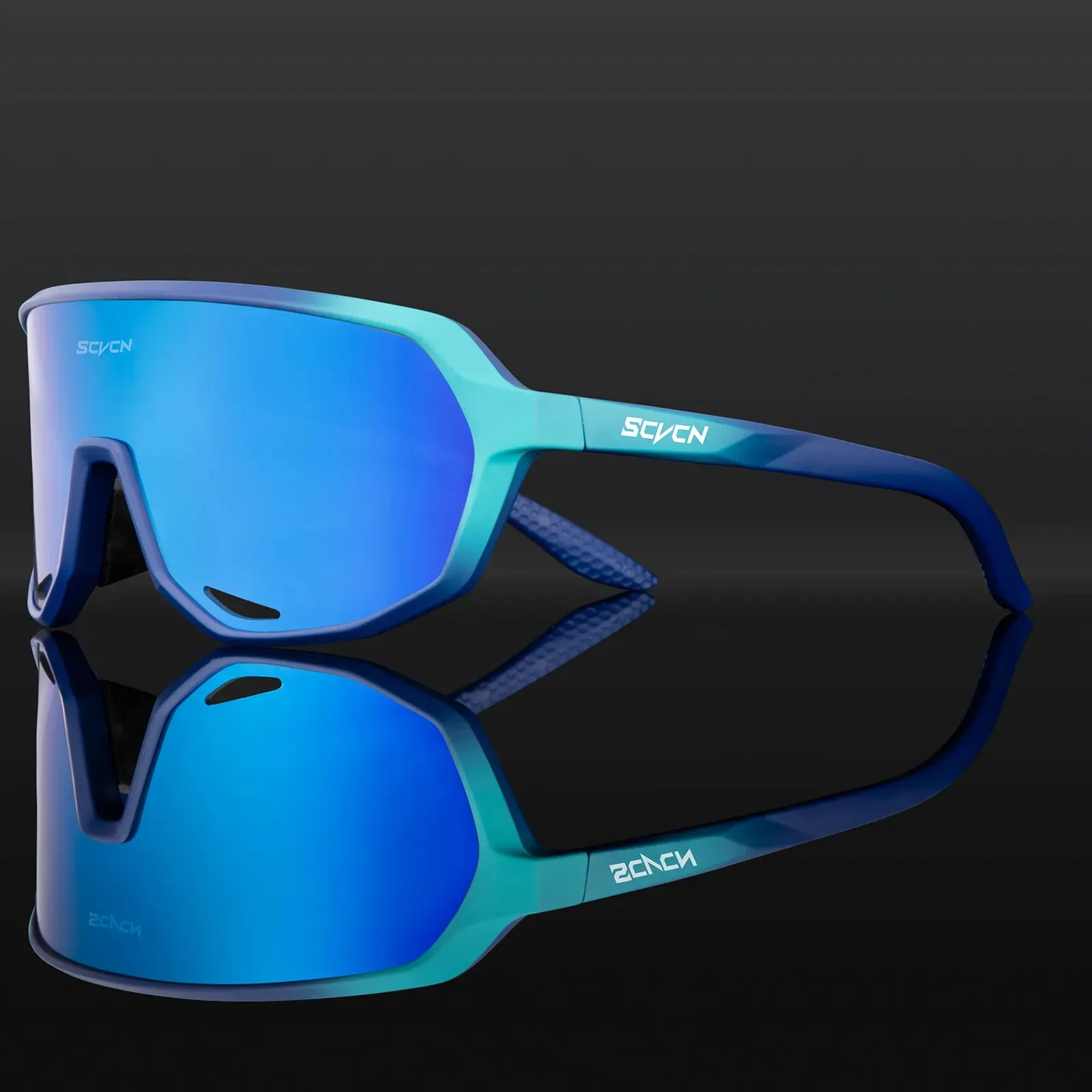 SCVCN Cycling Glasses Photochromic Sunglasses for Men MTB Bike Road Bicycle Eyewear Cycle Goggles Sports UV400 Hunting Driving