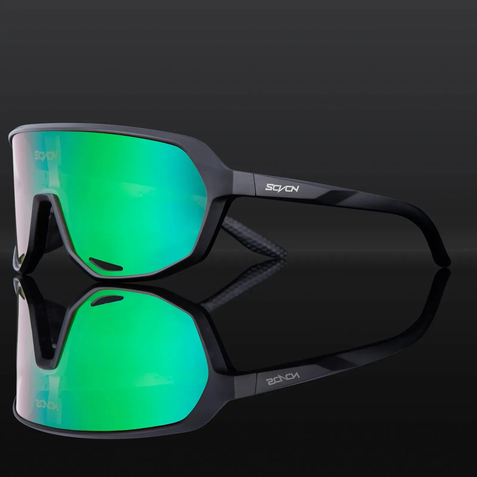 SCVCN Cycling Glasses Photochromic Sunglasses for Men MTB Bike Road Bicycle Eyewear Cycle Goggles Sports UV400 Hunting Driving