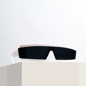 Sharp Stride White Eyewear for Kids
