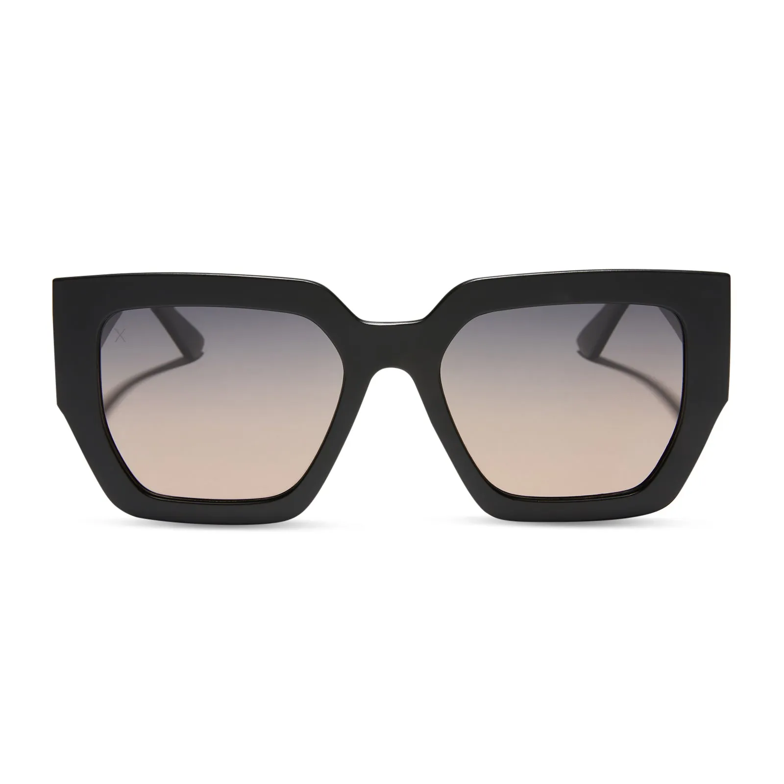 she's a 10 - matte black   dusk polarized sunglasses