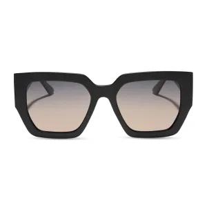 she's a 10 - matte black   dusk polarized sunglasses