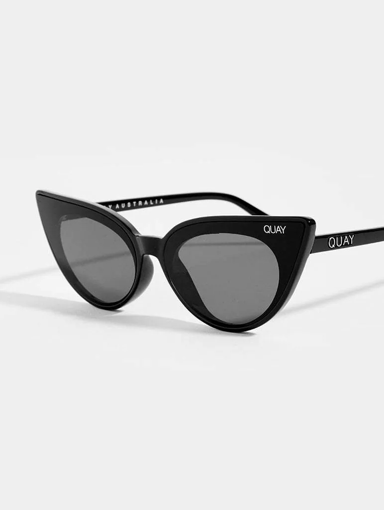 Shine On Sunglasses in Black Smoke