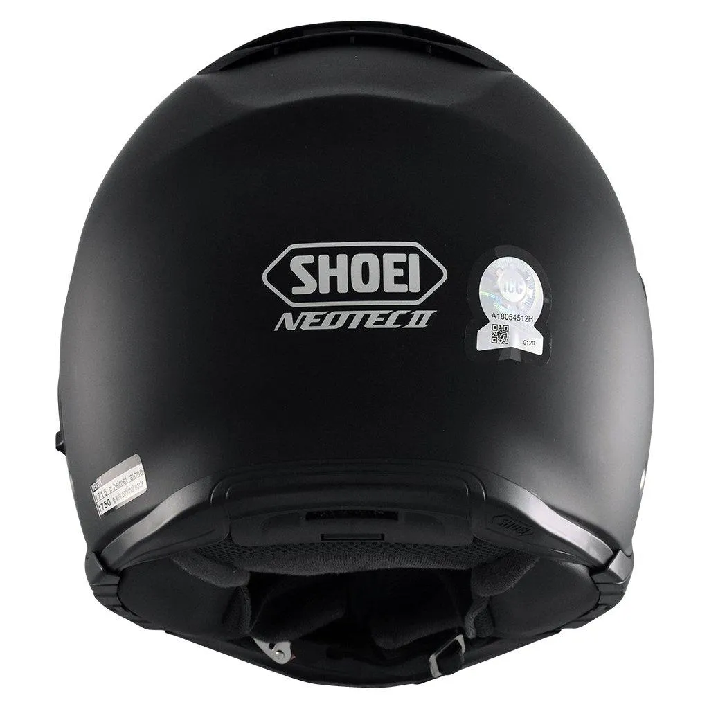 SHOEI NEOTEC II SOLID HELMET