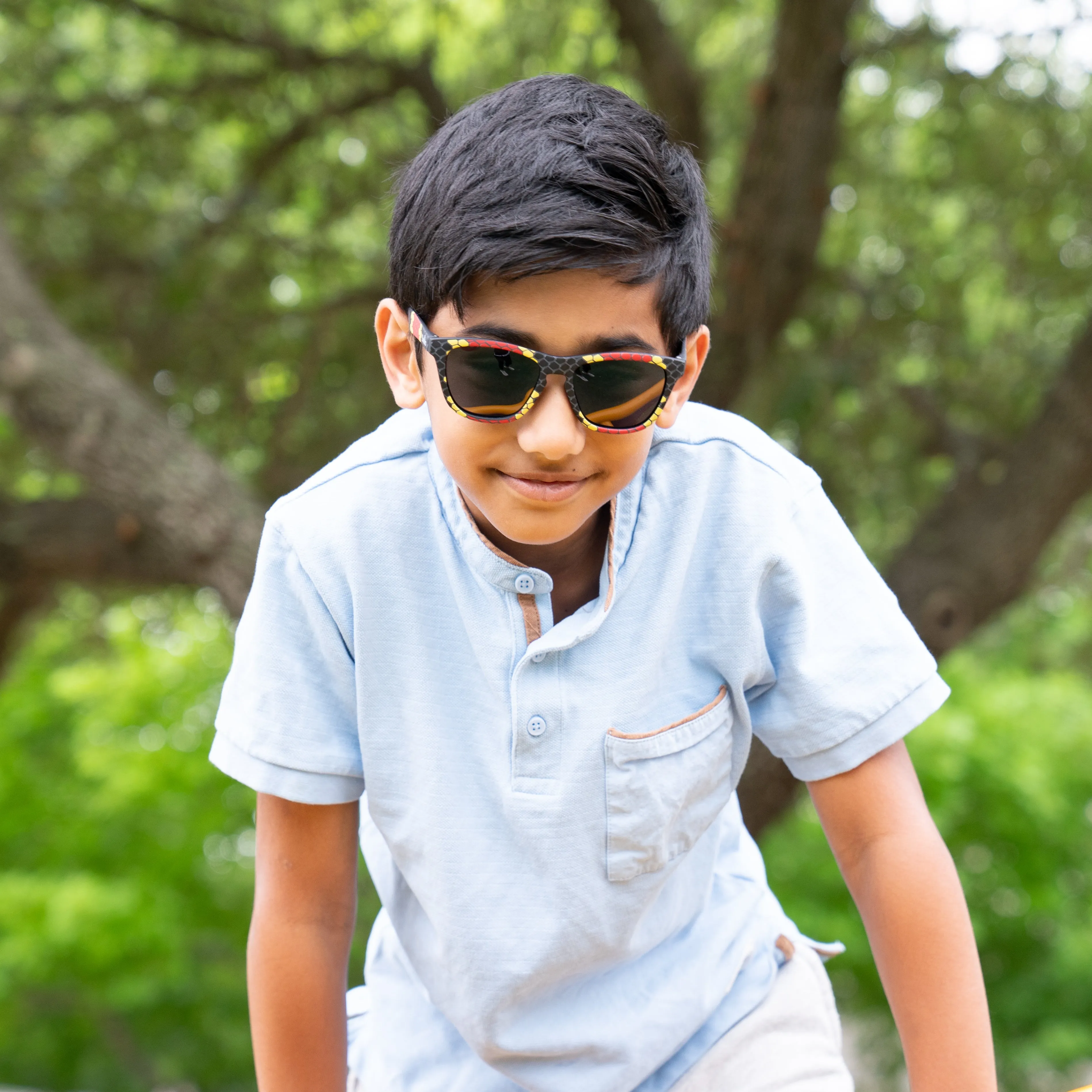 Sir Hisssss — Snake Print Sunglasses For Kids