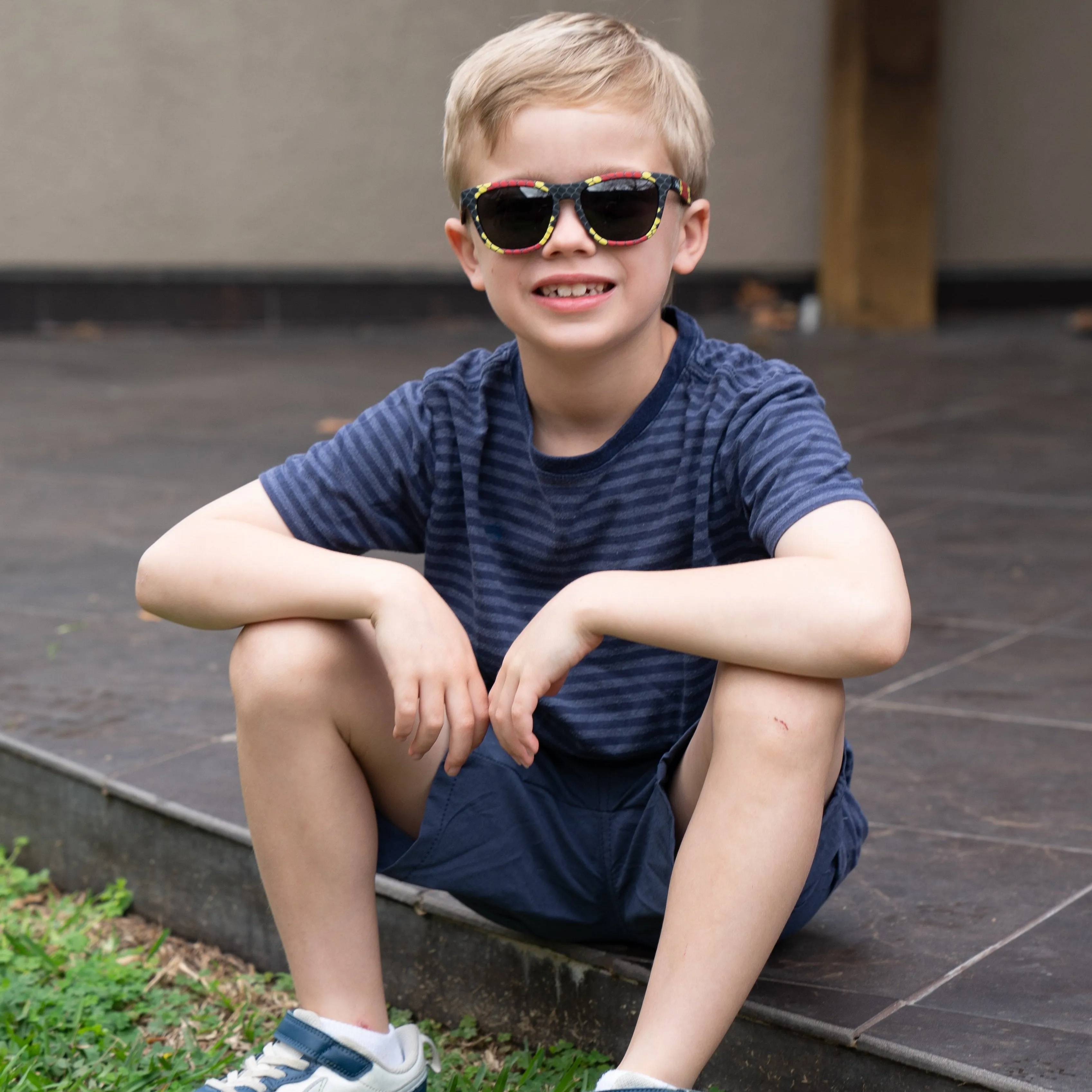 Sir Hisssss — Snake Print Sunglasses For Kids