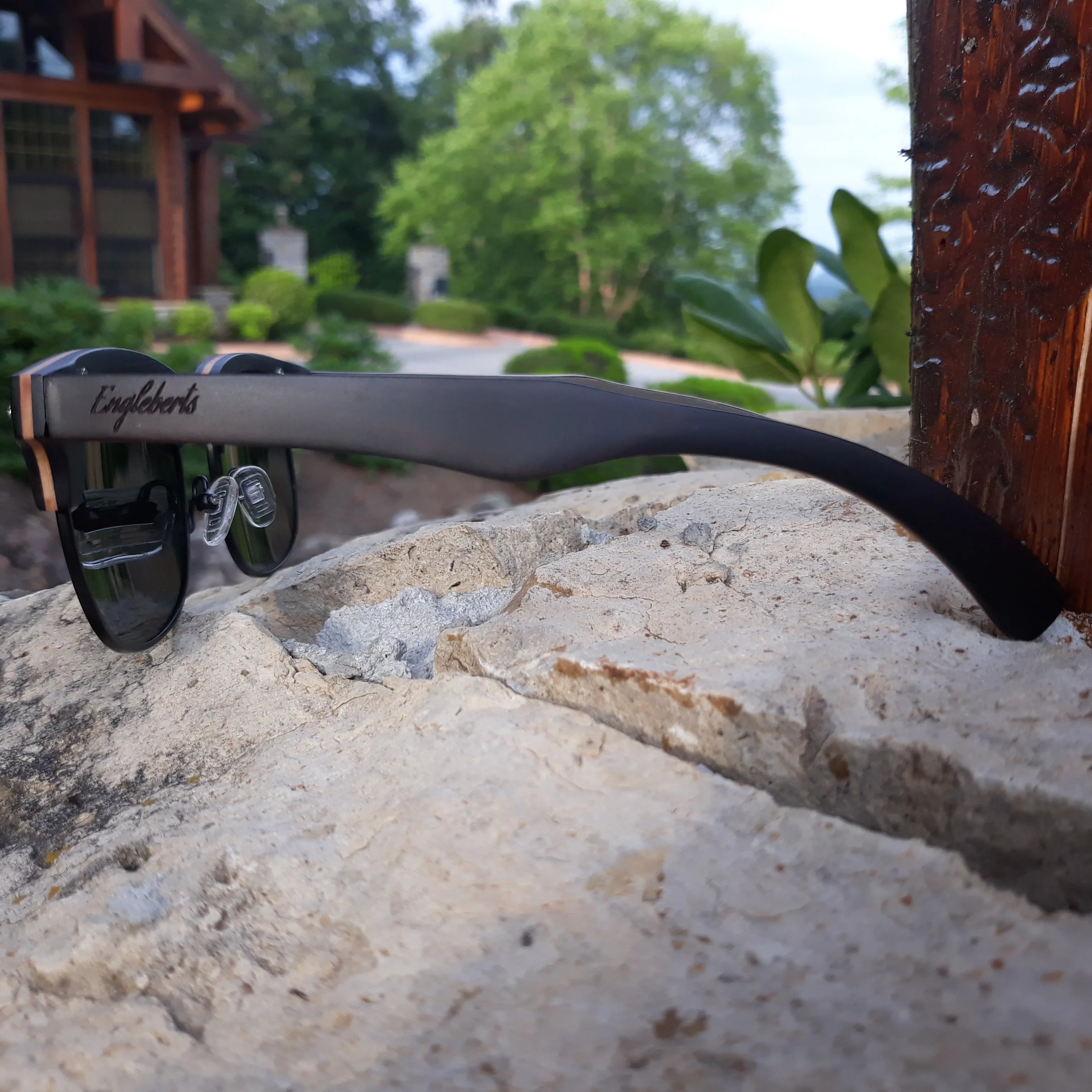 Skateboard Multi-Layer Club Sunglasses, Gray Polarized Lenses