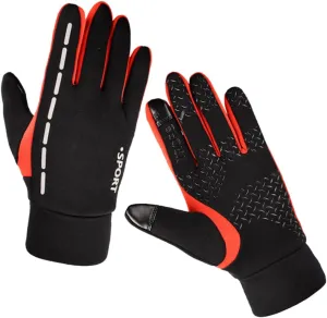 Slip Windproof Gloves for Winter Breathable Touch Screen Gloves for Men for Skiing