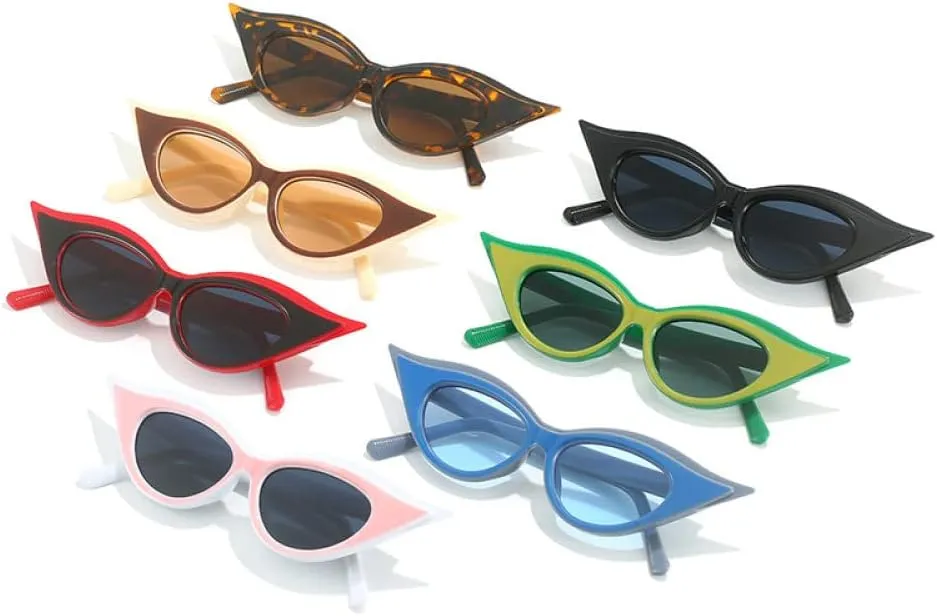 Small Cat Eye Sunglasses Women Vintage Female Shades Sun Glasses UV400 Eyewear