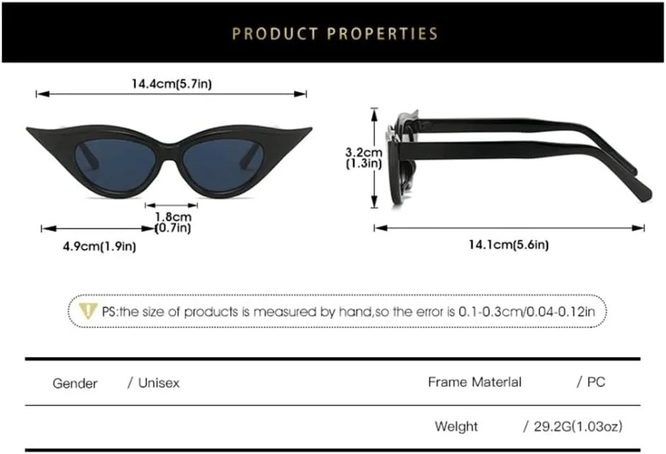 Small Cat Eye Sunglasses Women Vintage Female Shades Sun Glasses UV400 Eyewear
