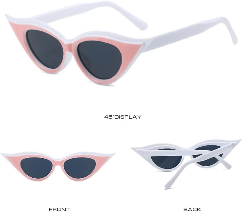 Small Cat Eye Sunglasses Women Vintage Female Shades Sun Glasses UV400 Eyewear