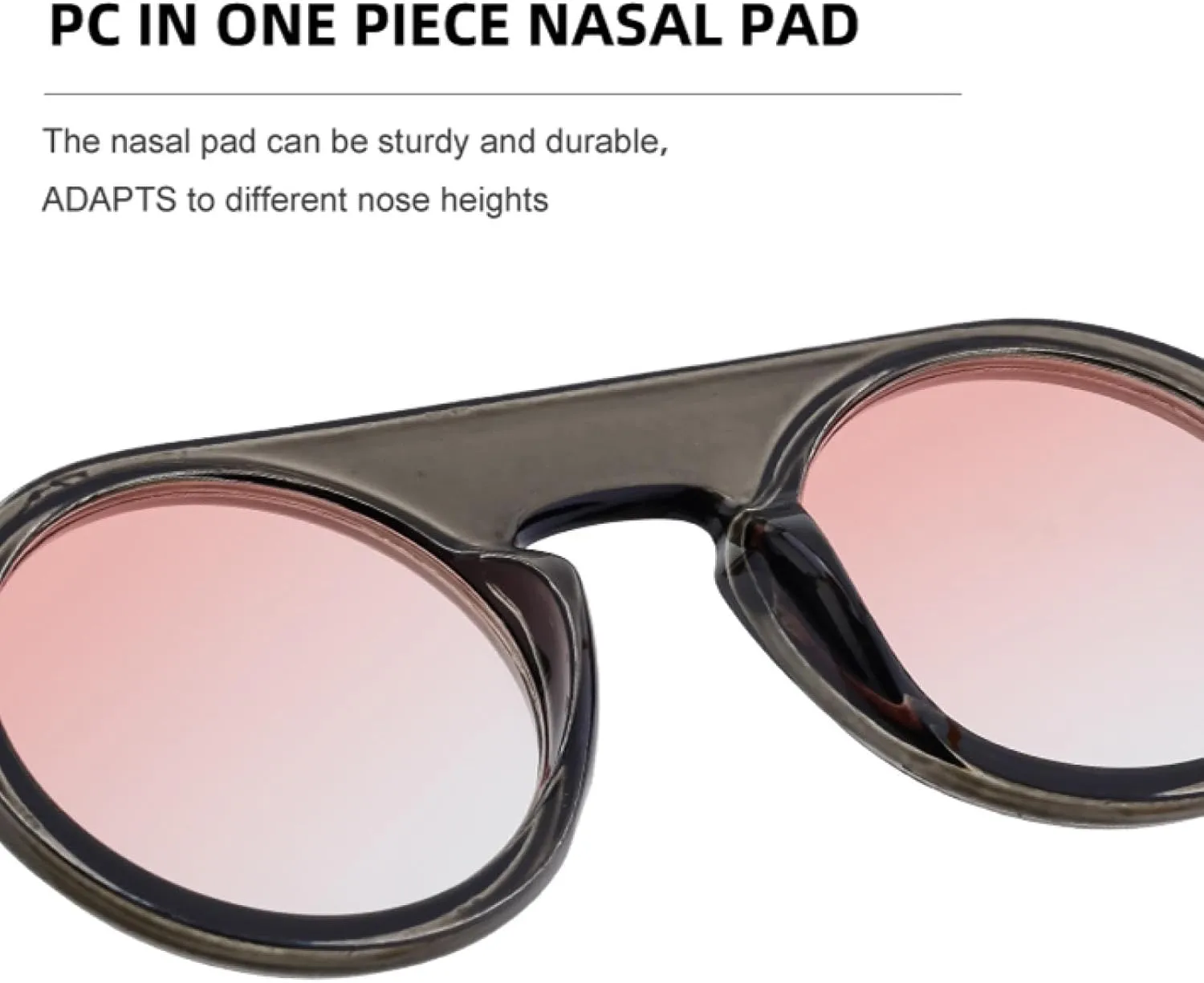 Small Frame Round Punk Sunglasses for Men Women Luxury Vintage Uv400