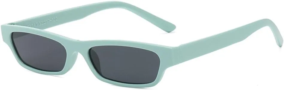 Small Narrow Rectangle Sunglasses Women Fashion Narrow Frame Vintage Sun Glasses Men Shades Retro UV400