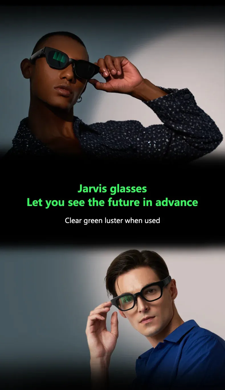 Smart  Glasses Real Wireless Portable AI Assistant Glasses Translator Glasses for Office Speech
