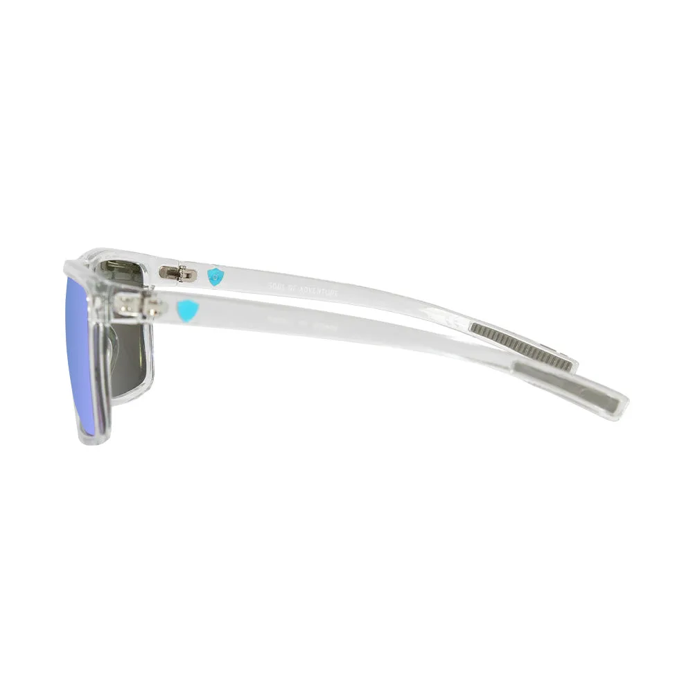 Sport Sunglasses | Clear | Aqua Mirror