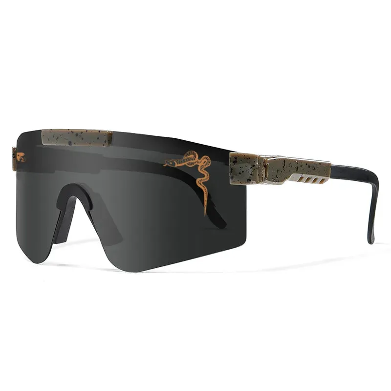 Sports Eyewear Cycling UV400 Outdoor Glasses Double Legs Bike Bicycle Sunglasses Wide View Mtb Goggles