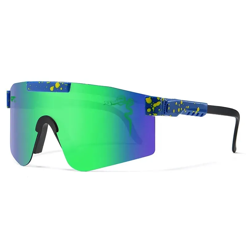 Sports Eyewear Cycling UV400 Outdoor Glasses Double Legs Bike Bicycle Sunglasses Wide View Mtb Goggles