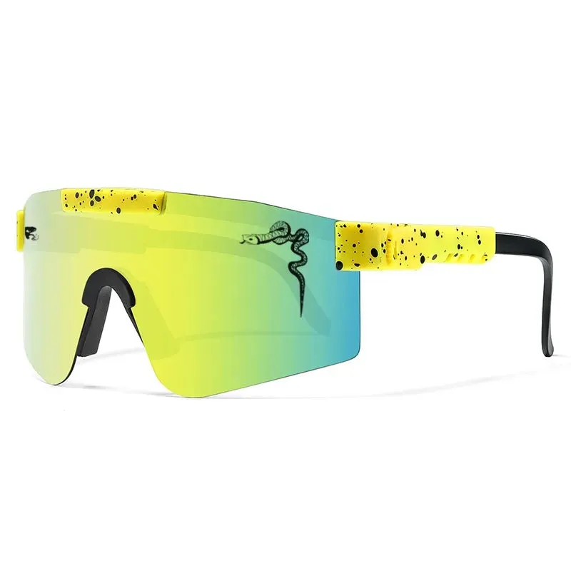 Sports Eyewear Cycling UV400 Outdoor Glasses Double Legs Bike Bicycle Sunglasses Wide View Mtb Goggles