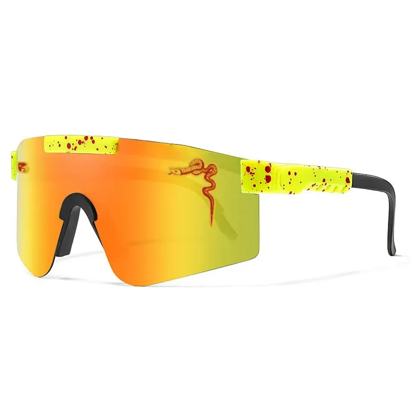 Sports Eyewear Cycling UV400 Outdoor Glasses Double Legs Bike Bicycle Sunglasses Wide View Mtb Goggles