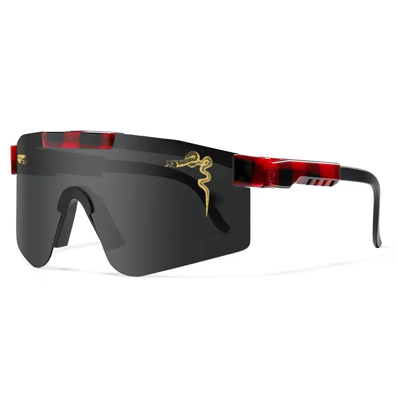 Sports Eyewear Cycling UV400 Outdoor Glasses Double Legs Bike Bicycle Sunglasses Wide View Mtb Goggles