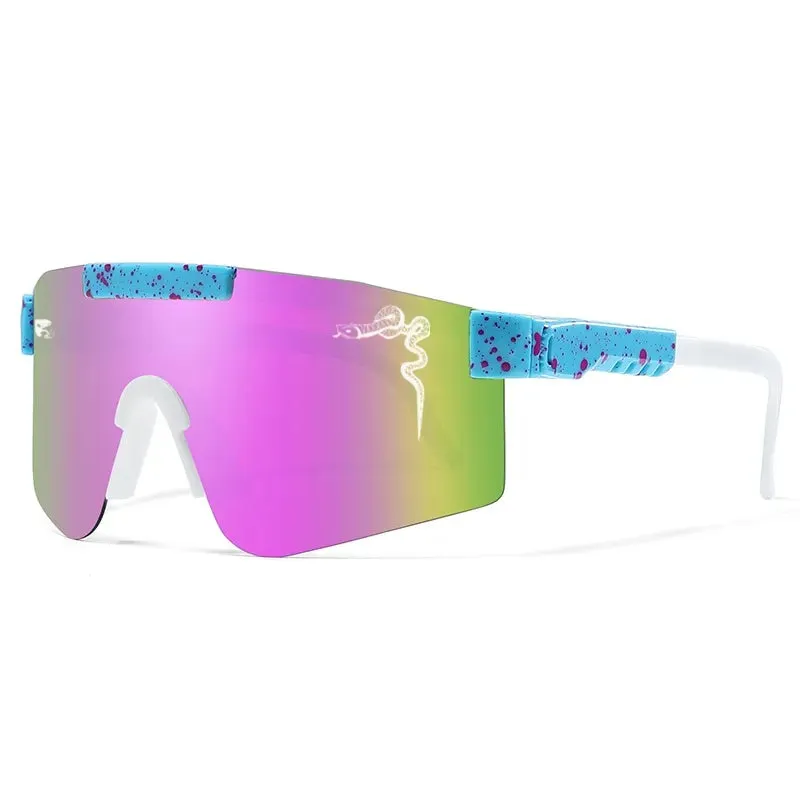 Sports Eyewear Cycling UV400 Outdoor Glasses Double Legs Bike Bicycle Sunglasses Wide View Mtb Goggles