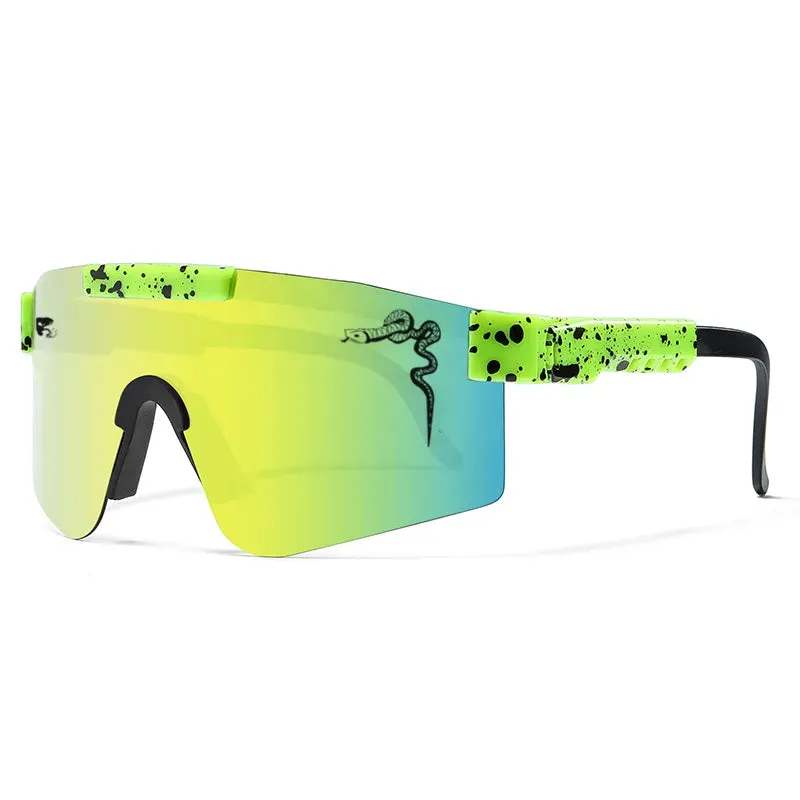 Sports Eyewear Cycling UV400 Outdoor Glasses Double Legs Bike Bicycle Sunglasses Wide View Mtb Goggles
