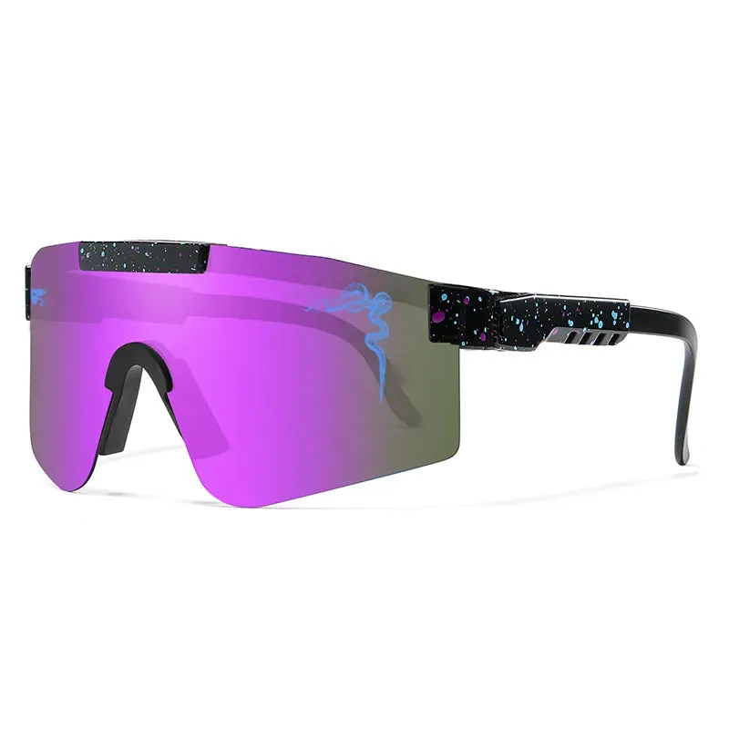 Sports Eyewear Cycling UV400 Outdoor Glasses Double Legs Bike Bicycle Sunglasses Wide View Mtb Goggles