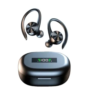 Sports TWS Bluetooth HiFi Stereo Music, Waterproof, Gaming Ear Hook Earbuds