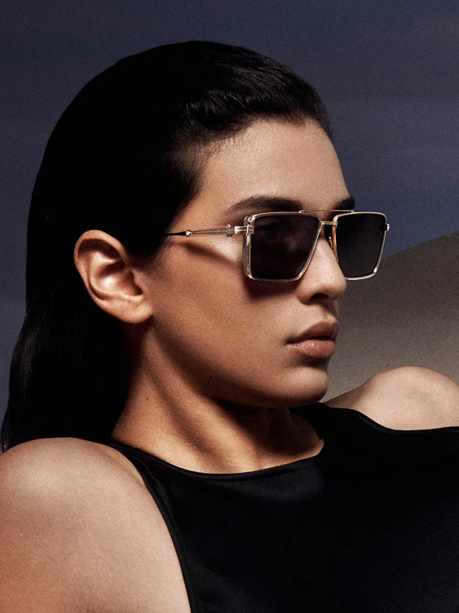 Sprint-A Brushed Gold 504E sunglasses