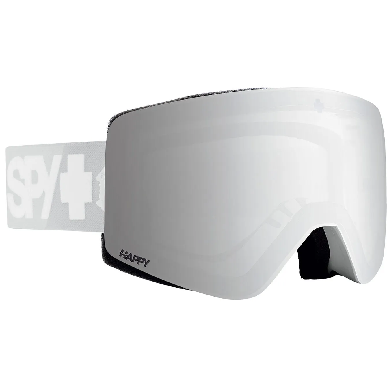 Spy Marauder Elite Goggles 2024 Colourblock 2.0 Light Grey / Happy Bronze with Platinum Spectra Mirror   Spare Lens