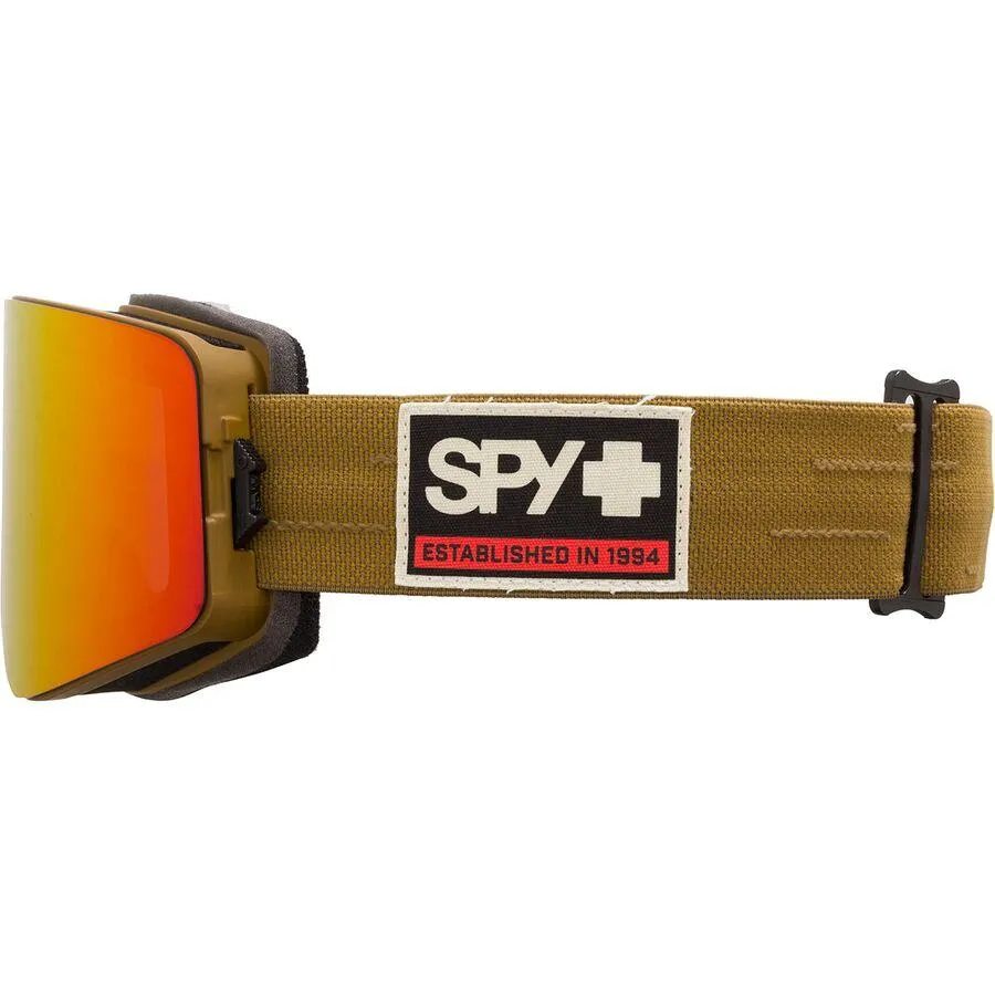 Spy Marauder Goggles Never Summer HD Plus Bronze with Red Spectra Mirror   Spare Lens