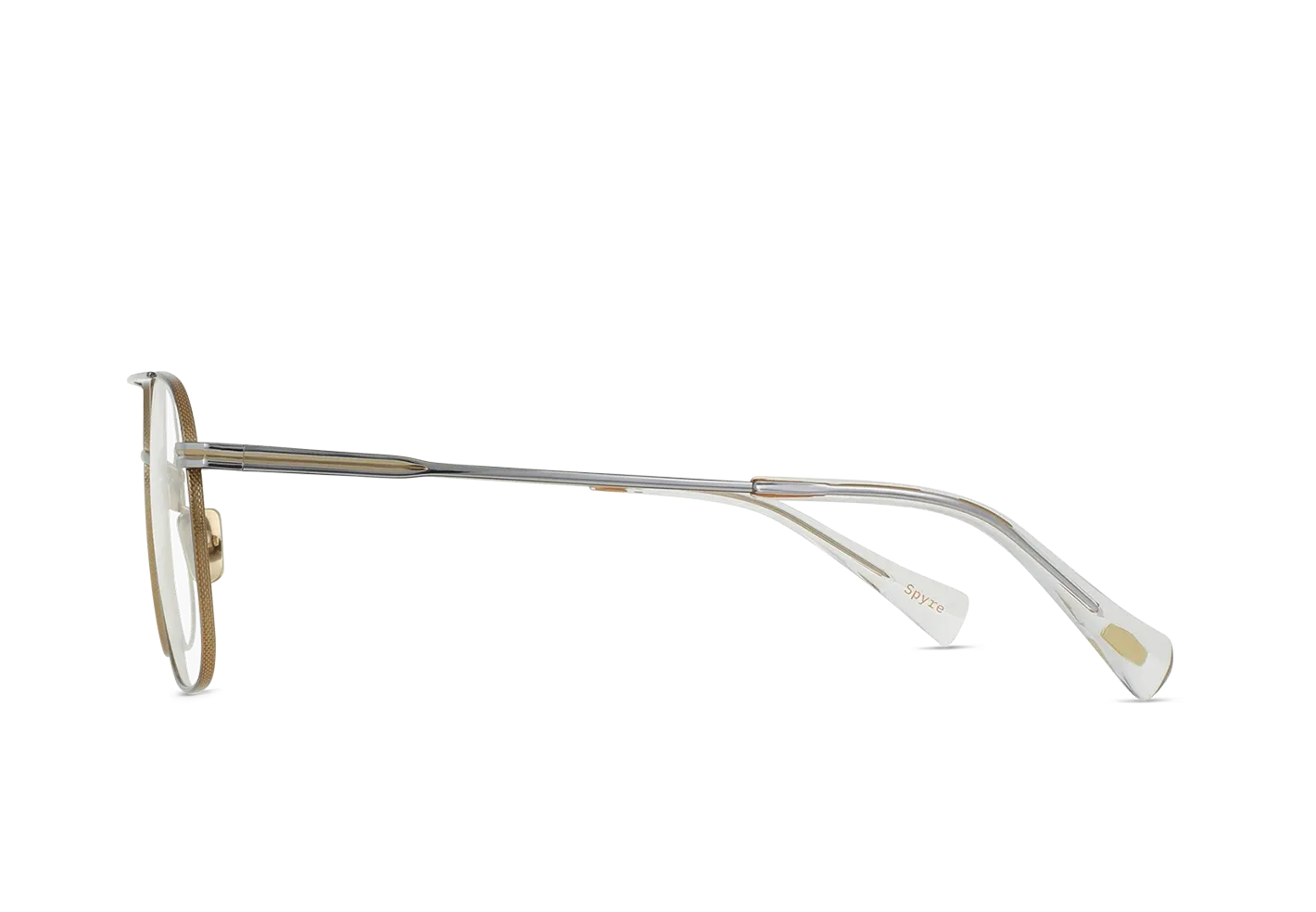 SPYRE-Silver & Classic Gold / Clear-54