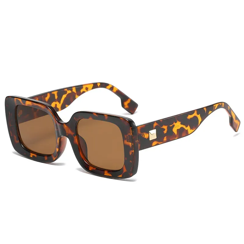 Square Cycling Sunglasses Women Luxury Brand Travel Rectangle Sun Glasses Female Fashion Retro Small Eyeglasses UV400