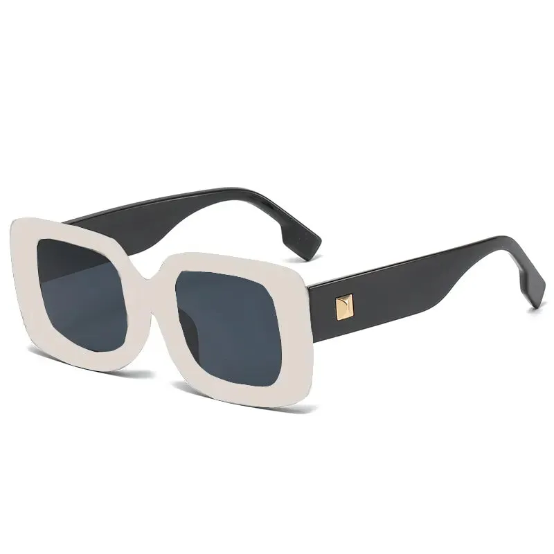 Square Cycling Sunglasses Women Luxury Brand Travel Rectangle Sun Glasses Female Fashion Retro Small Eyeglasses UV400