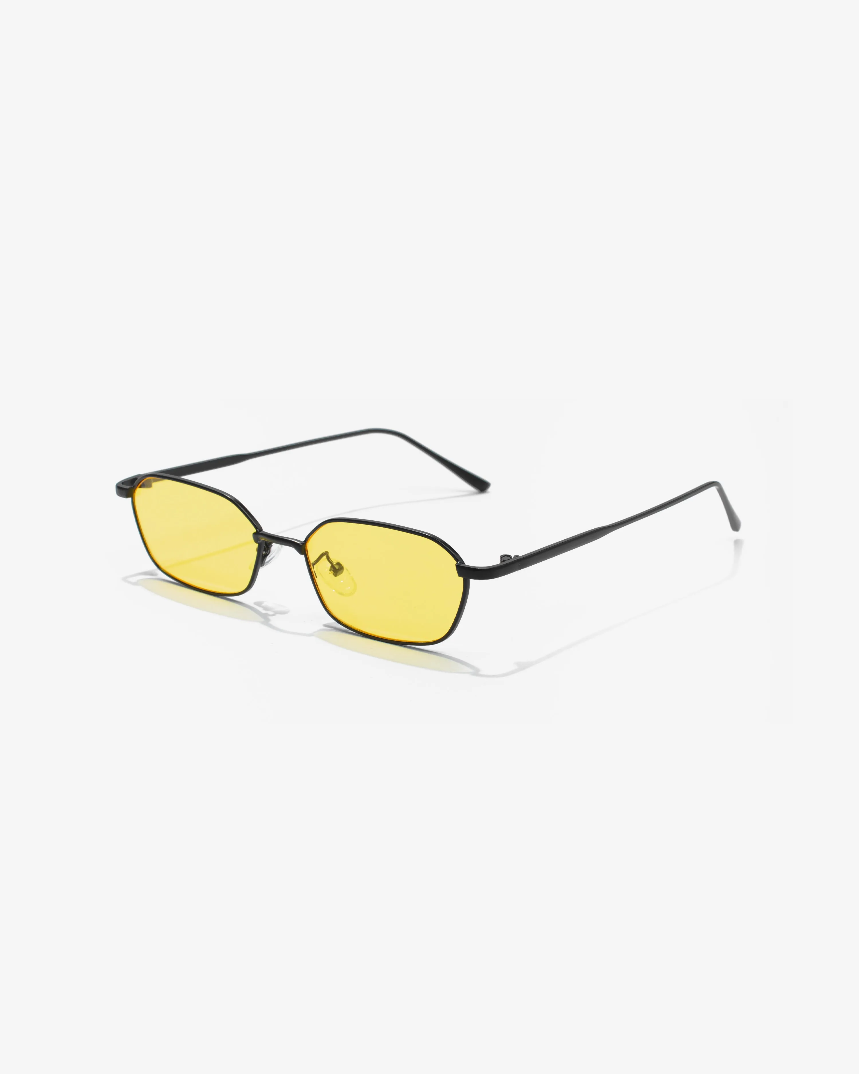 SSS REALISM LOUIS CITRON TINT BLACK SUNGLASSES