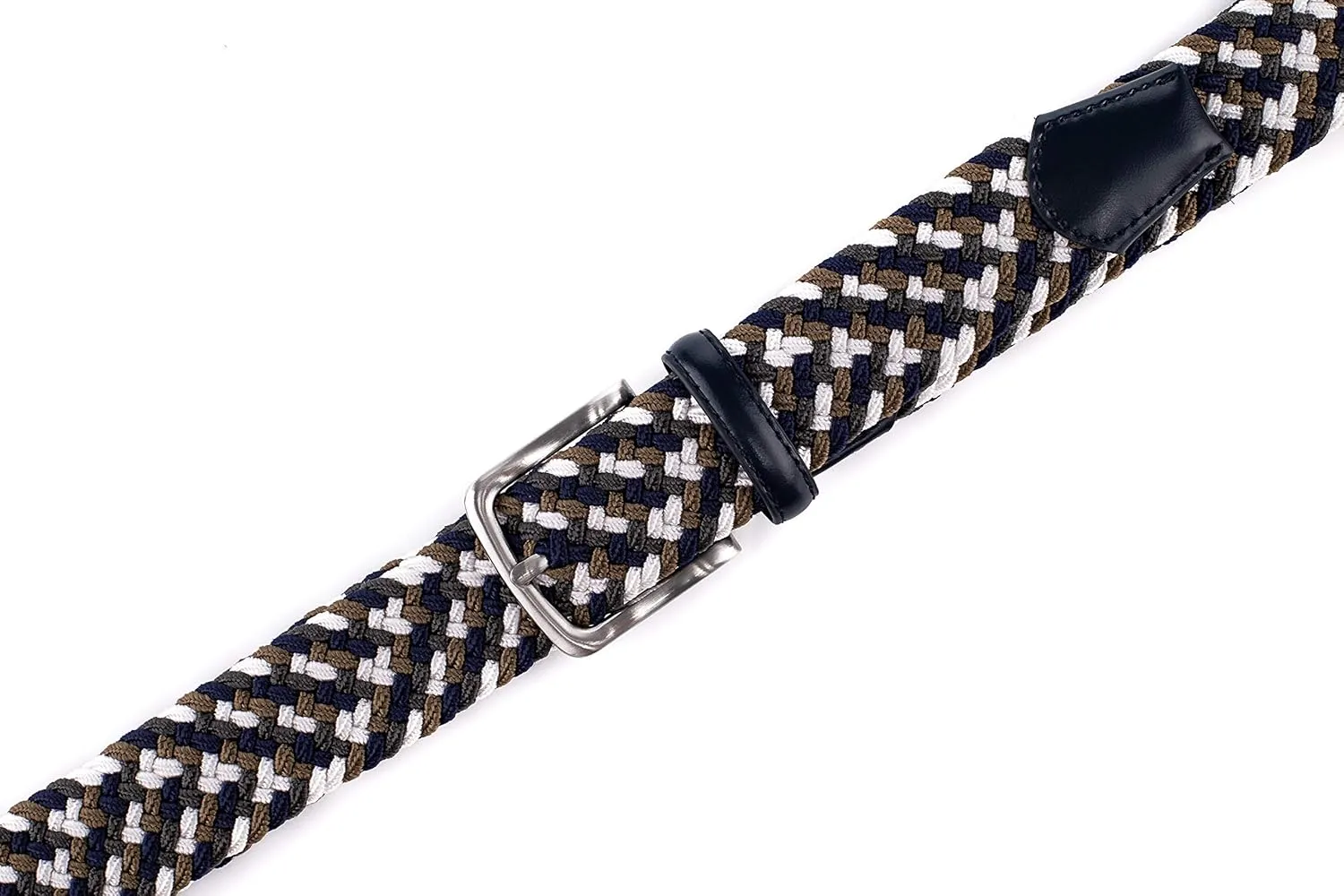 Stretchable Woven Braided Belts for Men & Women, Daily Wear