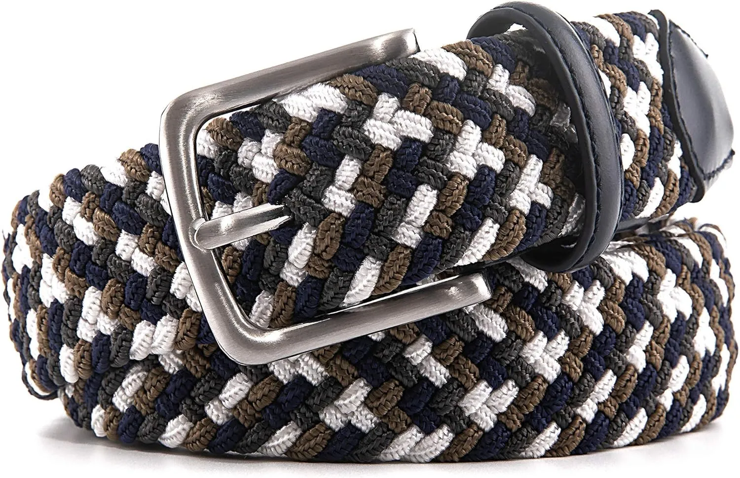 Stretchable Woven Braided Belts for Men & Women, Daily Wear