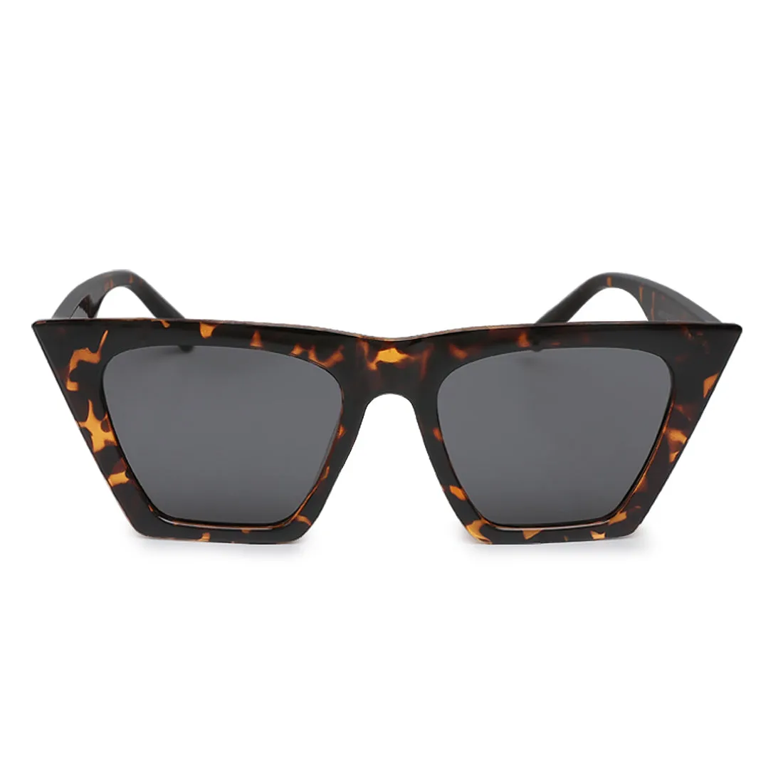 Structured Cat Eye Sunglasses