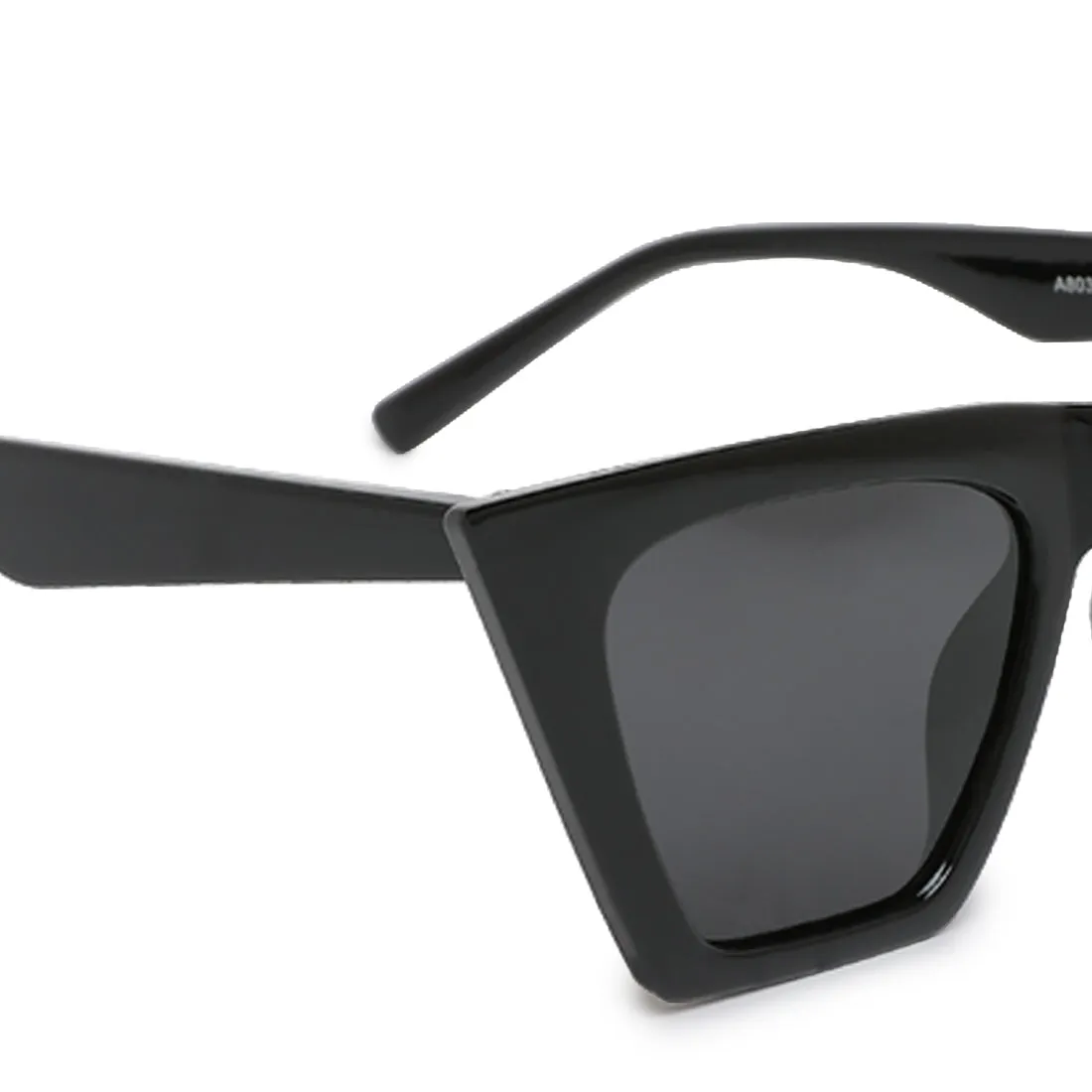Structured Cat Eye Sunglasses