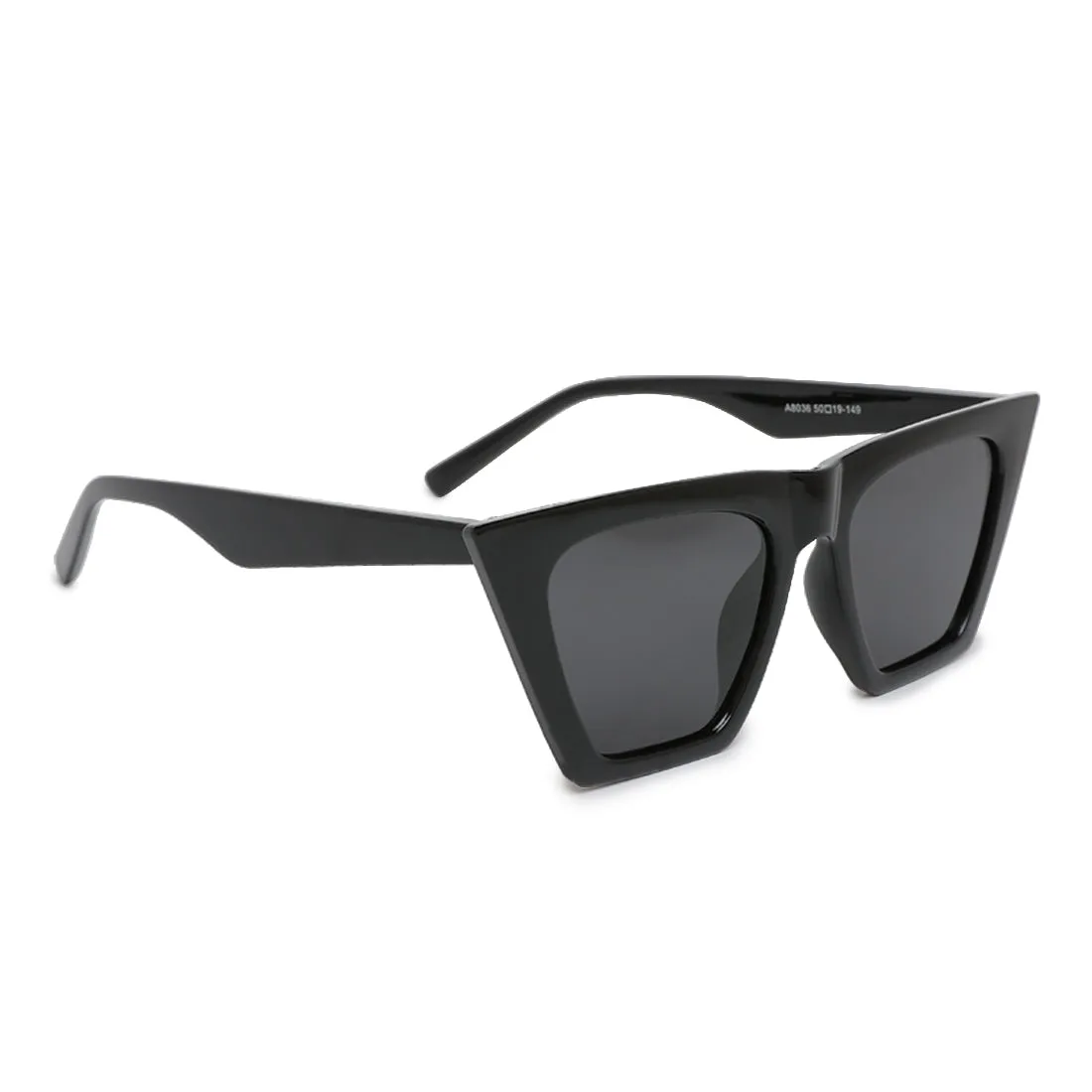 Structured Cat Eye Sunglasses