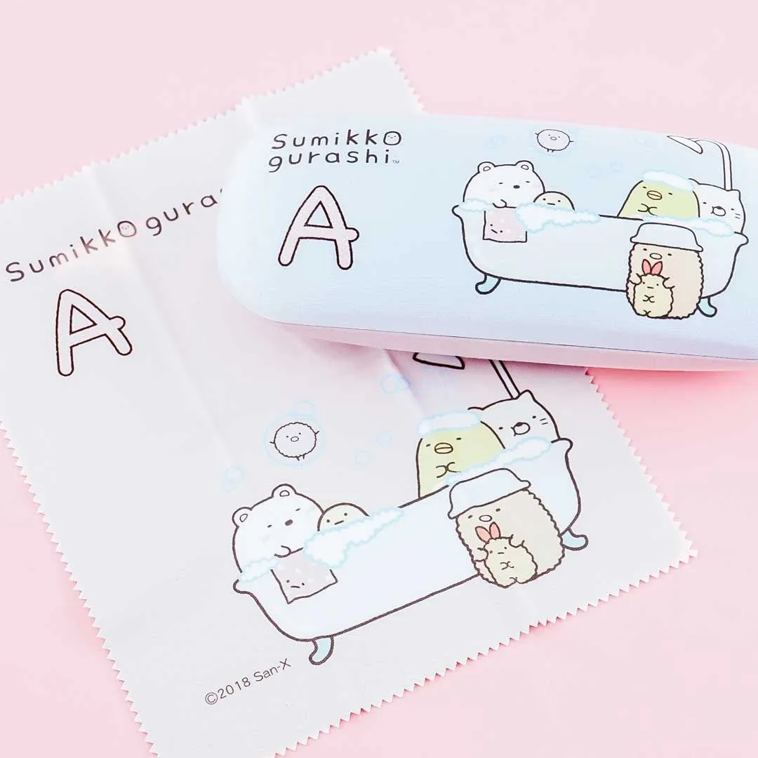 Sumikko Gurashi Letter A Eyeglass Hard Case
