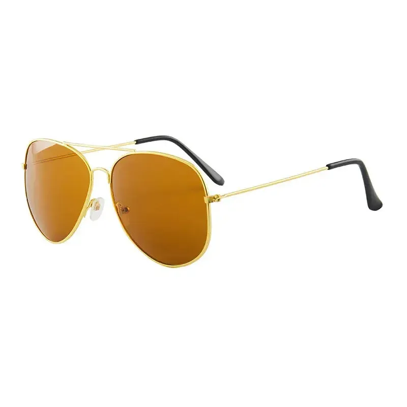 Summer Unisex Classic Pilot Sunglasses Designer Men Women Gradient Style Vintage Outdoor Driving Sun Glasses for Female Male