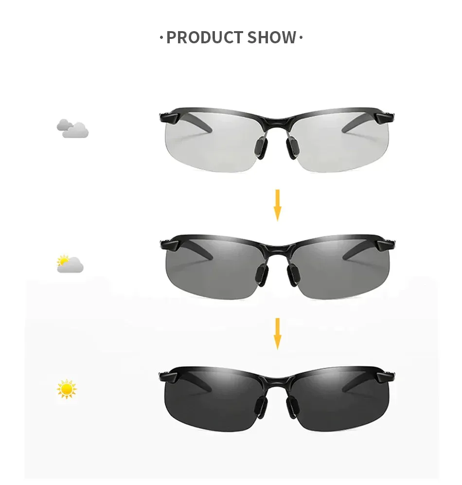 Sun Glasses Day Night Vision Eyewear
