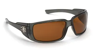 Sun Spider  - Translucent Grey (Melanin Polarized Brown Lenses)