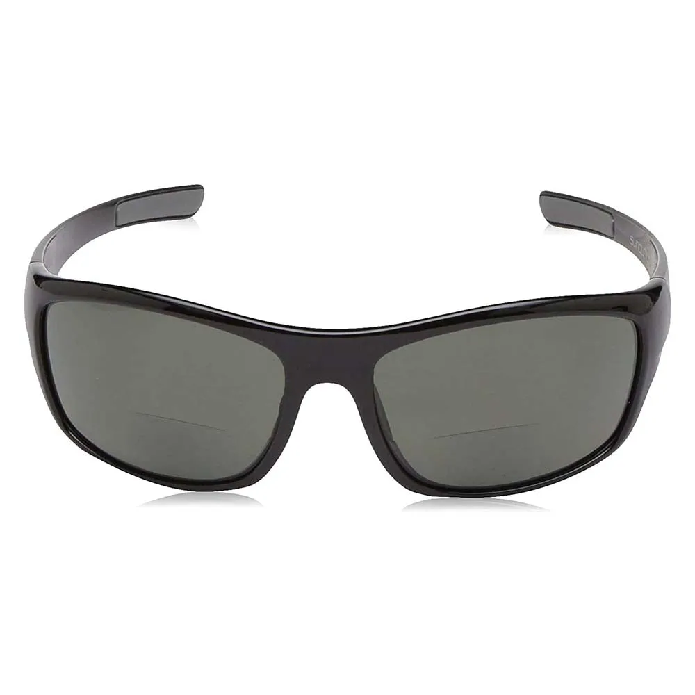 Suncloud Unisex Black Frame Gray Lens Cover Polarized Reader Sunglasses - S-CVRPPGYBK200