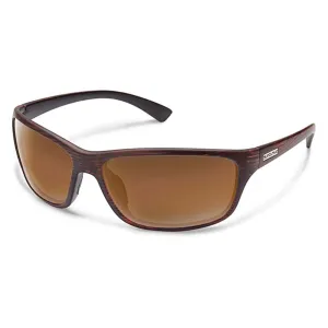 Suncloud Unisex Burnished Brown Frame Brown Lens Sentry Polarized Sunglasses - S-SEPPBRBR